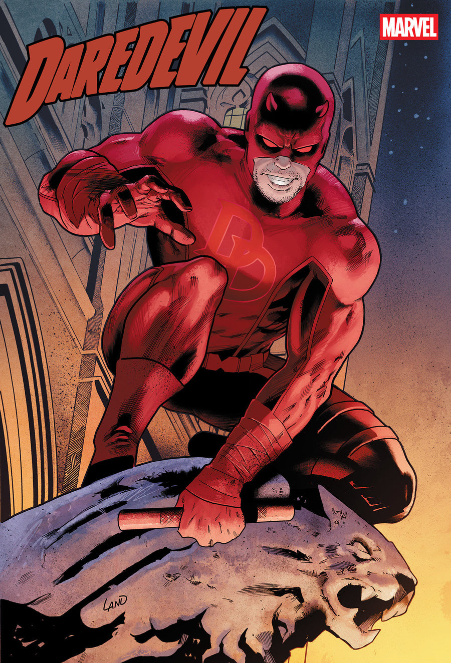 Daredevil #8 Greg Land Variant — Cover