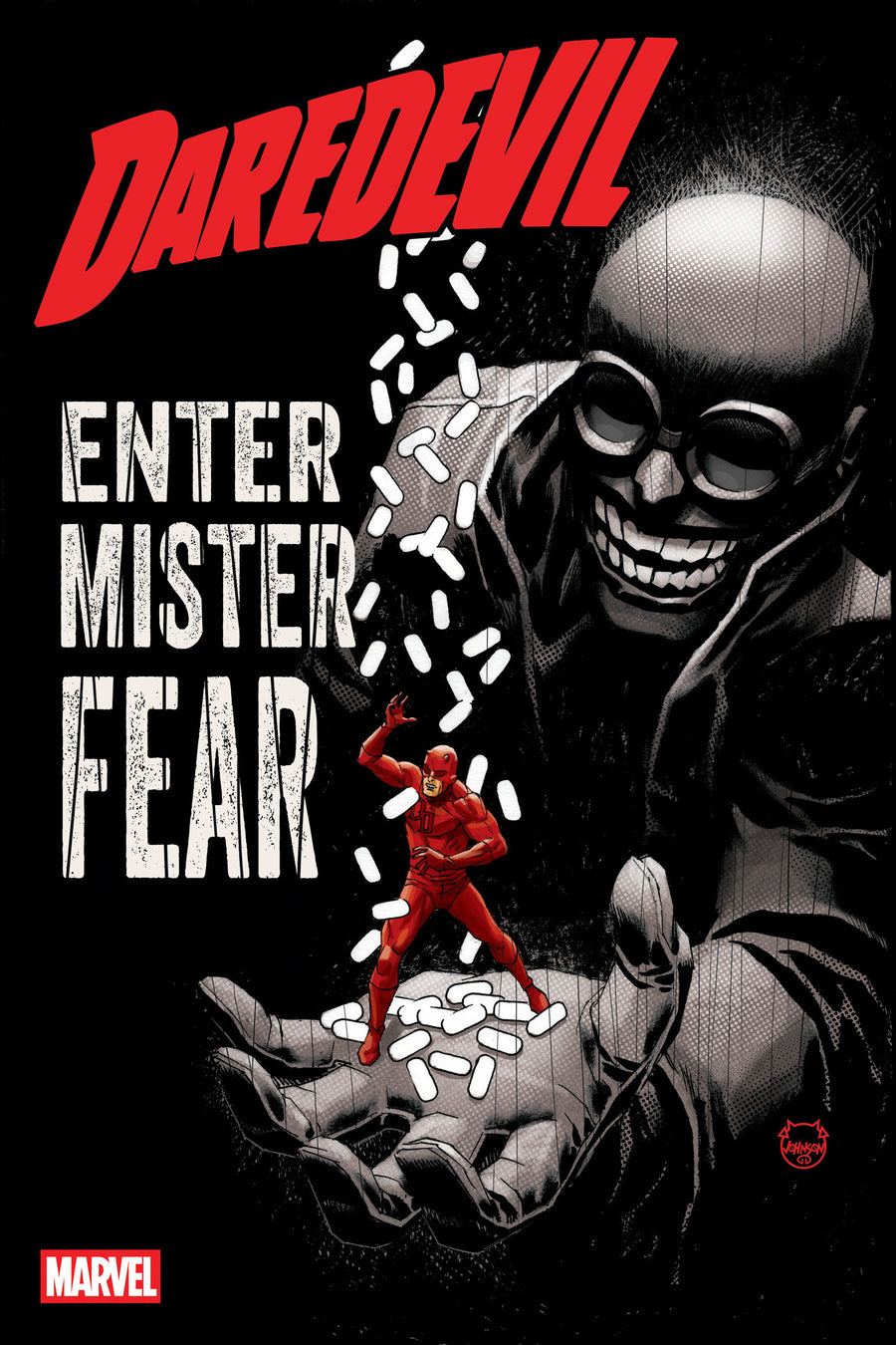 Daredevil #8 Dave Johnson Variant — Cover