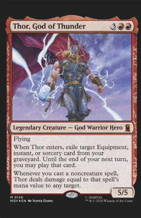 The Mortal Thor #11 Jesper Ejsing Magic: the Gathering Variant — Cover