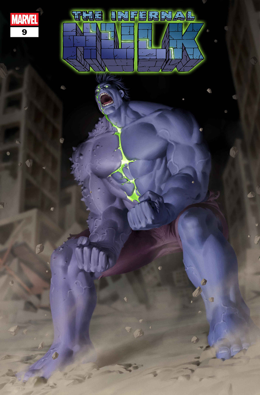 Infernal Hulk #9 Junggeun Yoon Variant - Cover