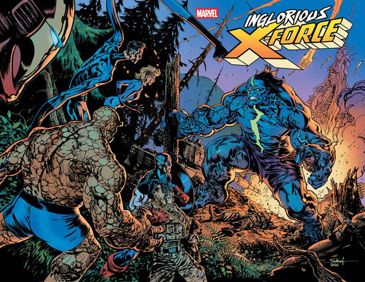 Infernal Hulk #10 Jonas Scharf Wraparound Battle Variant - Cover