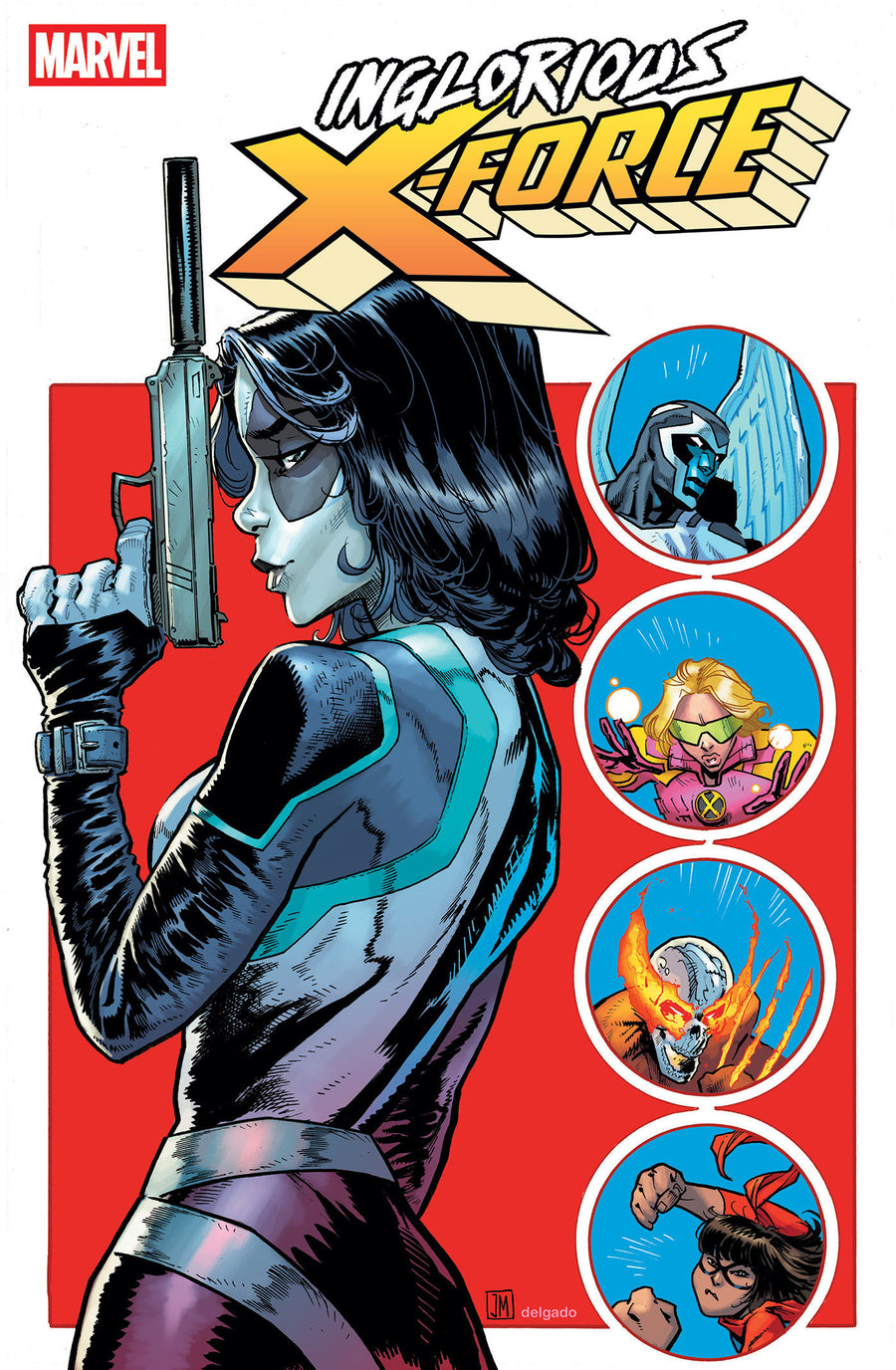 Inglorious X-force #7 Justin Mason Variant - Cover