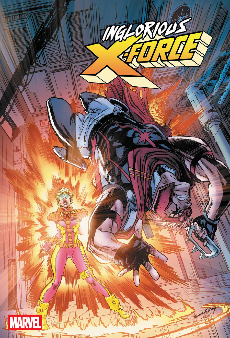 Inglorious x-Force #9 Tim Seeley Variant — Cover