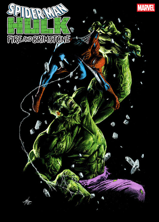 Spider-Man/Hulk: Fire and Brimstone #3 Gabriele Dell'otto Variant — Cover
