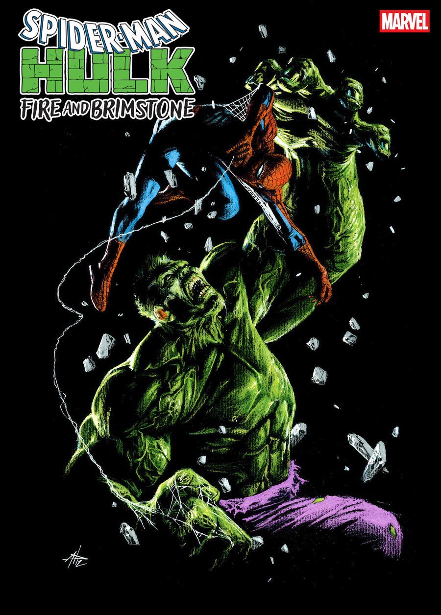 Spider-Man/Hulk: Fire and Brimstone #3 Gabriele Dell'otto Variant — Cover