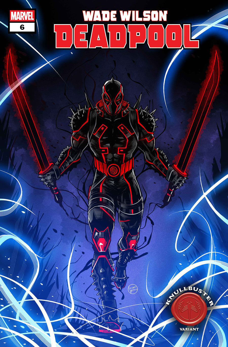 Wade Wilson: Deadpool #6 Luciano Vecchio Knullbuster Variant - Cover