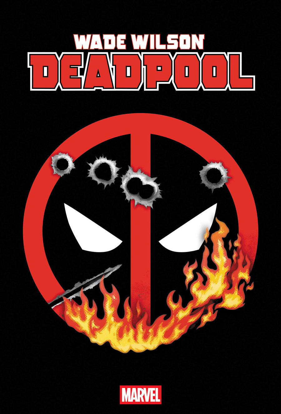 WADE WILSON: DEADPOOL #8 CROSSOVER LOGO VARIANT [BG] — Cover