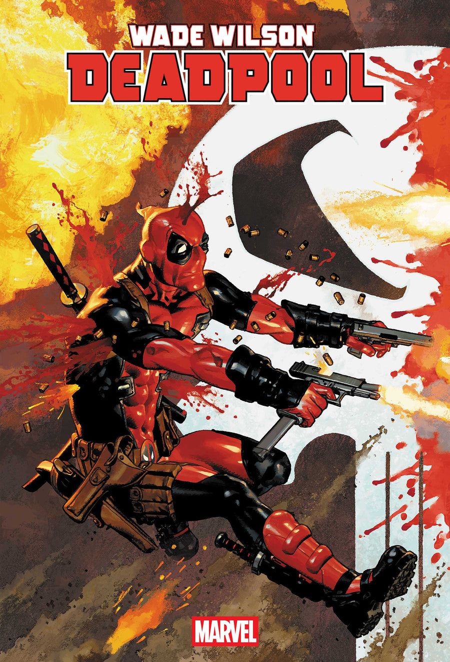 Wade Wilson: Deadpool #8 Josemaria Casanovas 4-Part Connecting Variant [bg] — Cover