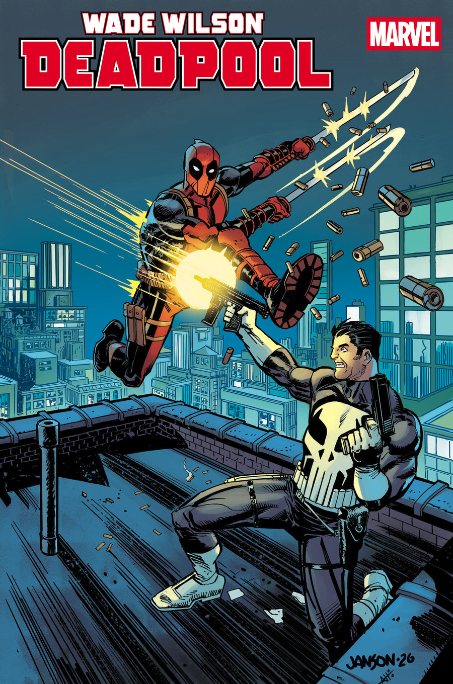 Wade Wilson: Deadpool #9 Klaus Janson Variant [bg] — Cover