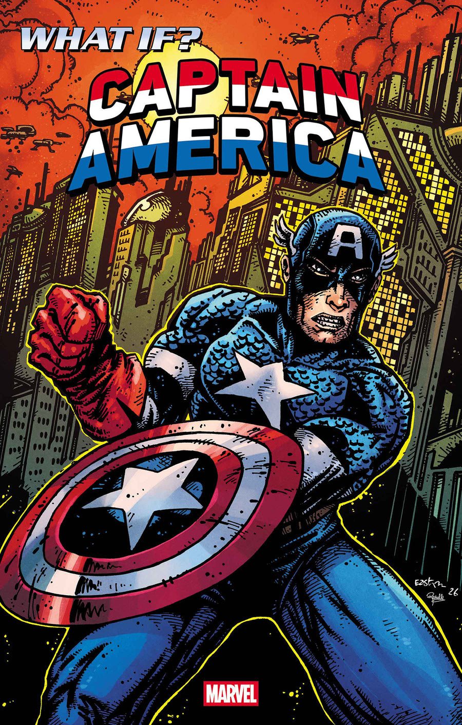 What If...? Captain America #1 Kevin Eastman Variant - Cover