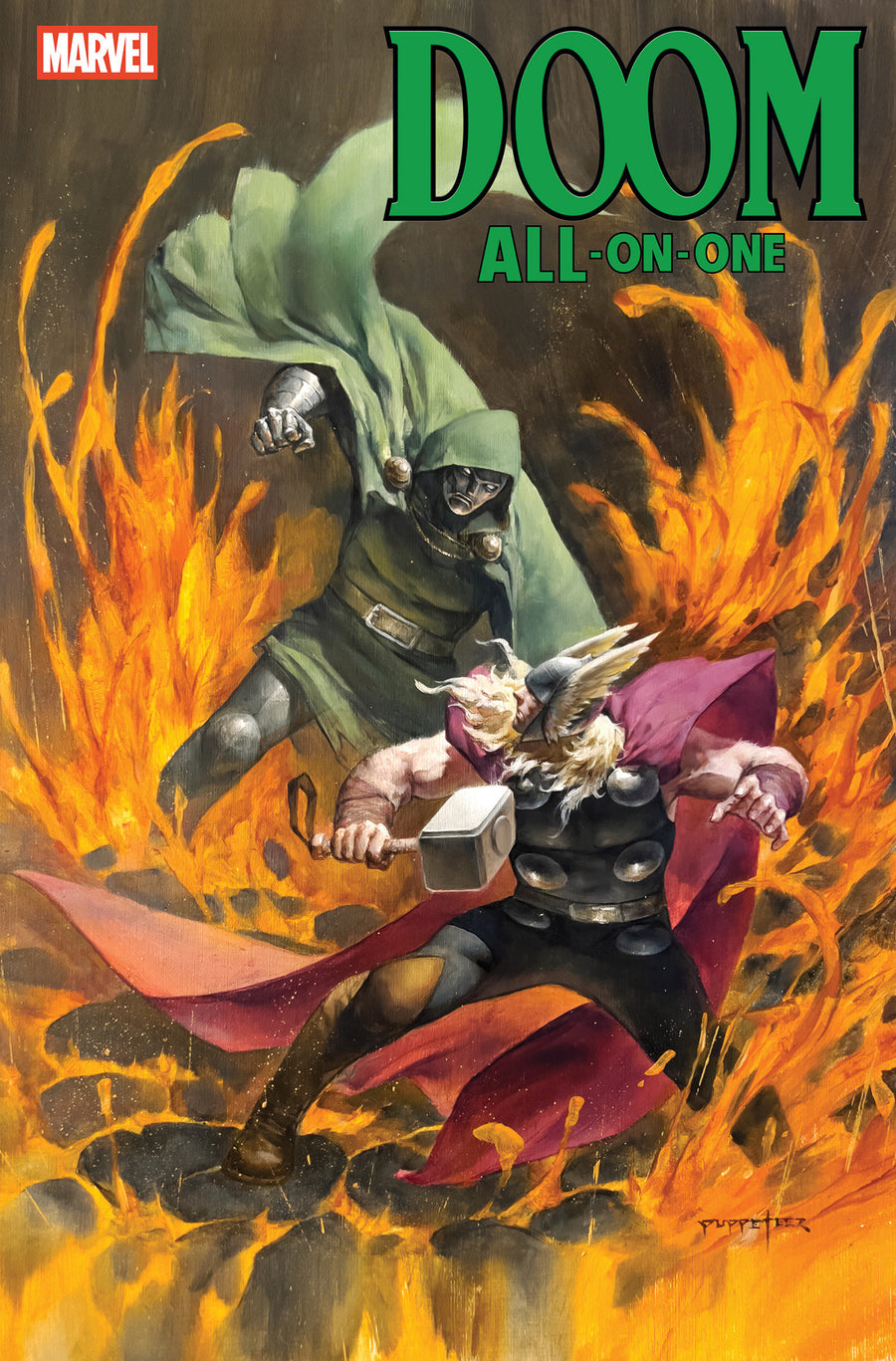 Doom All-On-One #1 Puppeteer Lee Foil Variant — Cover