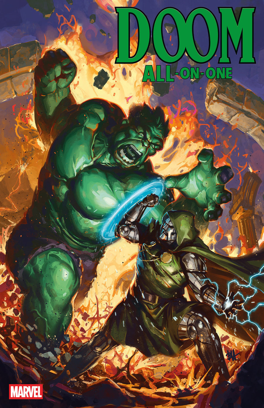 Doom All-On-One #1 Ben Harvey Variant — Cover
