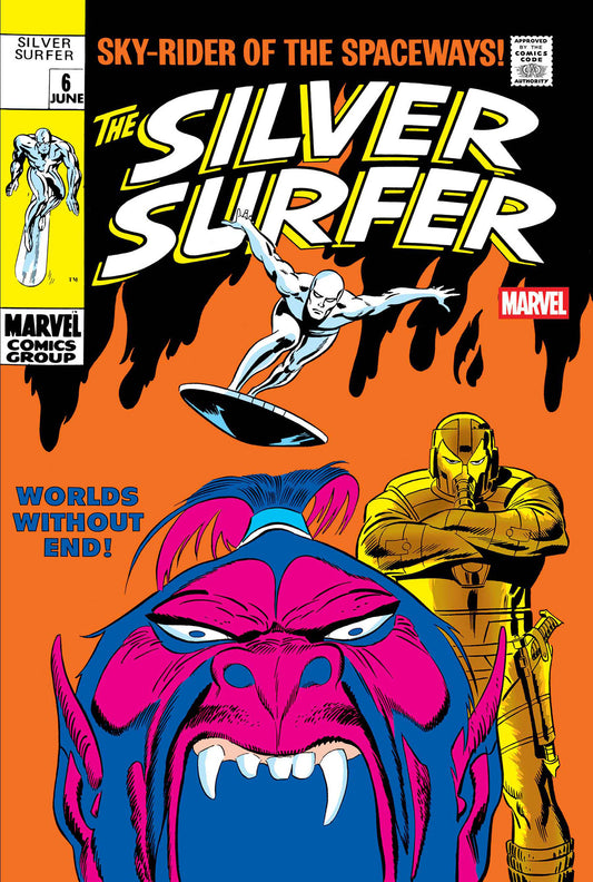 Silver Surfer #6 Facsimile Edition - Cover