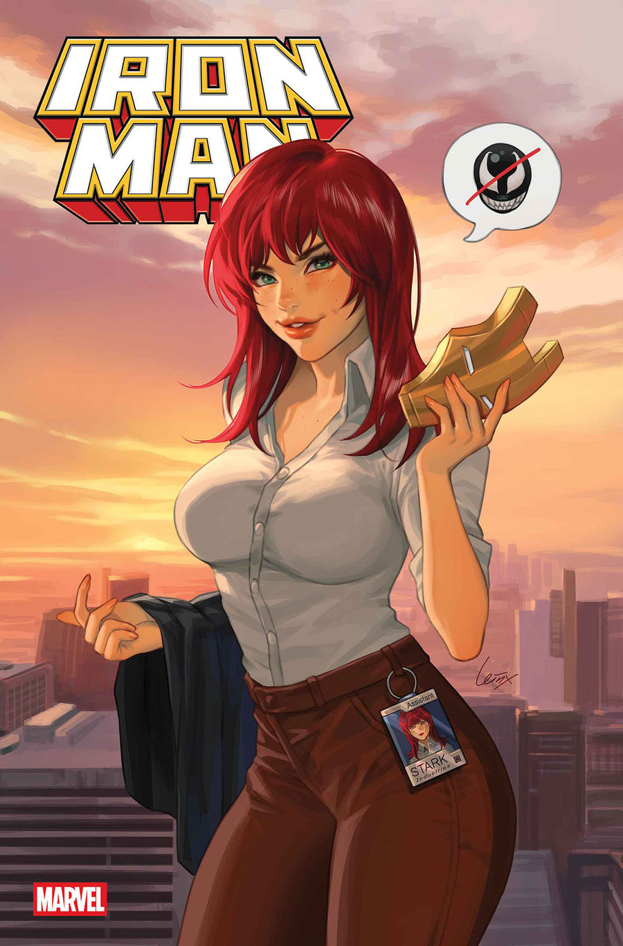Iron Man #8 Leirix Mary Jane Watson Variant - Cover