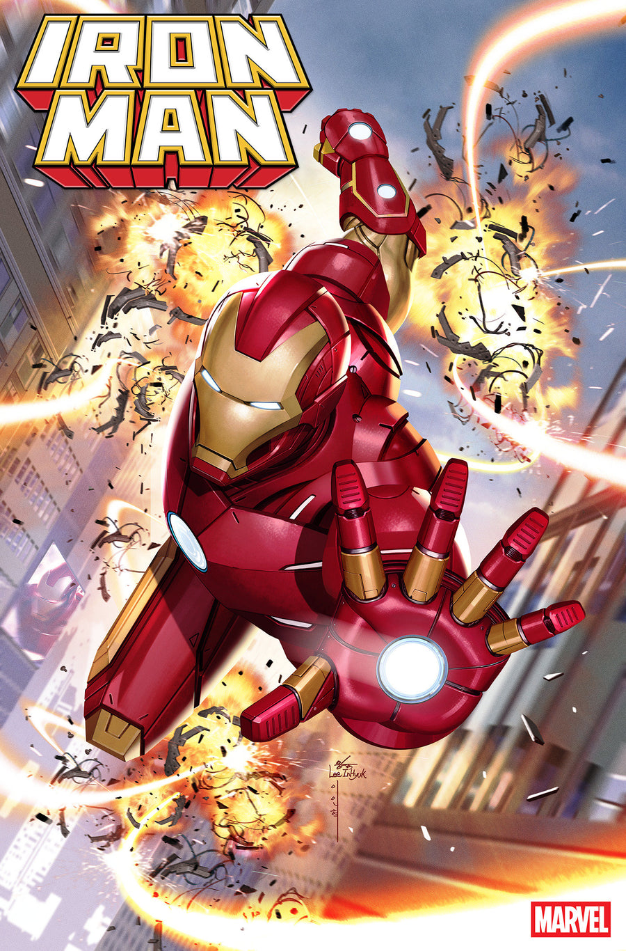 Iron Man #10 Inhyuk Lee Variant — Cover