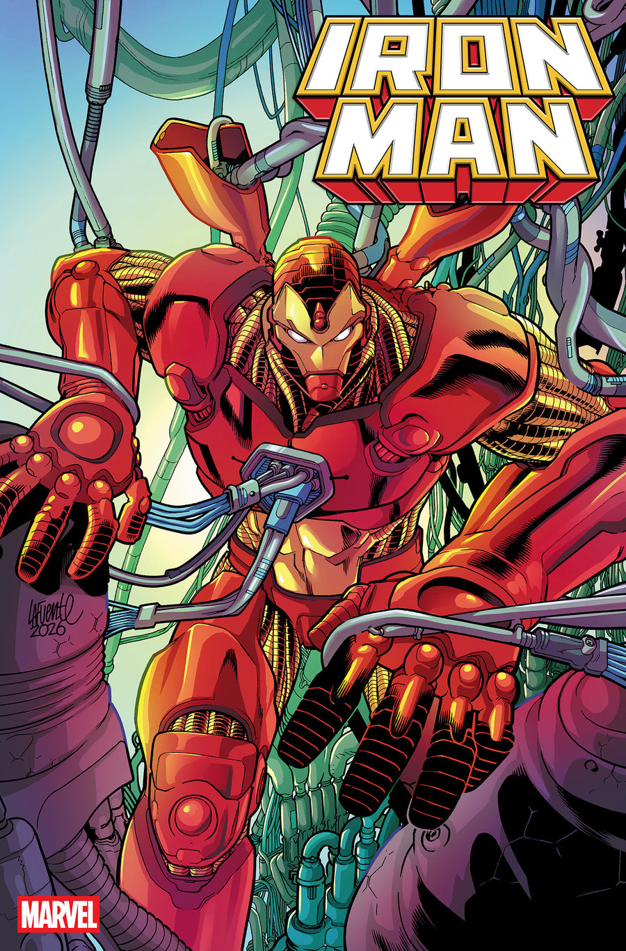 Iron Man #10 David Lafuente Variant — Cover
