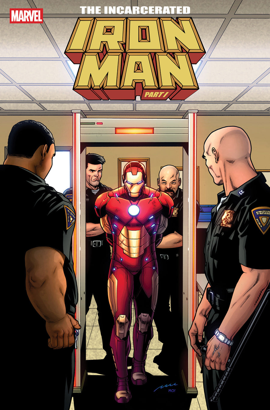 Iron Man #12 Cover E Pere Perez 1:25 Variant [iim] — Cover