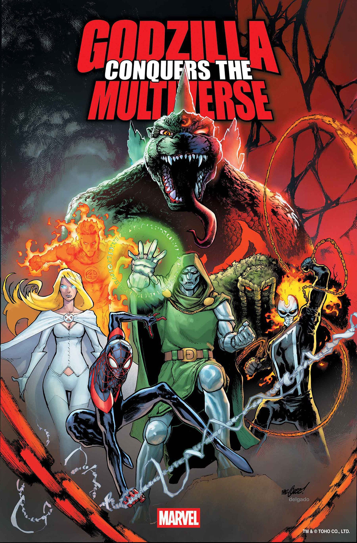 Godzilla Conquers the Multiverse #1 — Cover