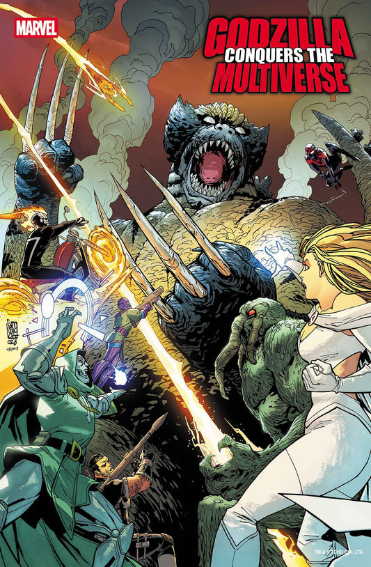 Godzilla Conquers the Multiverse #1 Giuseppe Camuncoli Variant - Cover