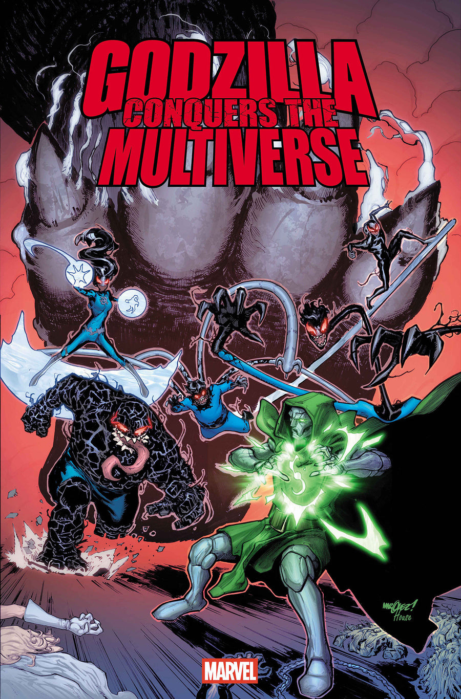 Godzilla Conquers the Multiverse #3 — Cover