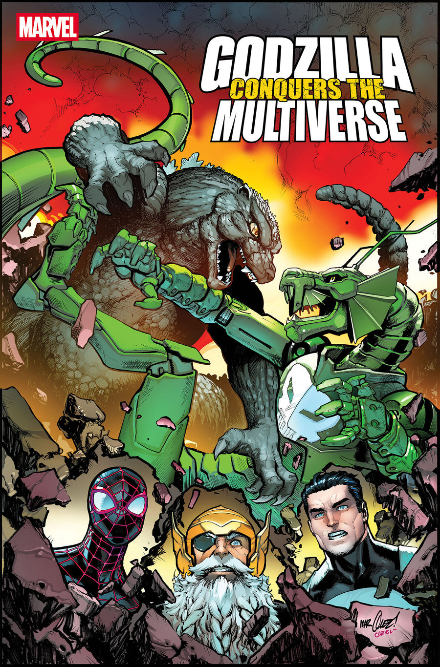 Godzilla Conquers the Multiverse #4 — Cover