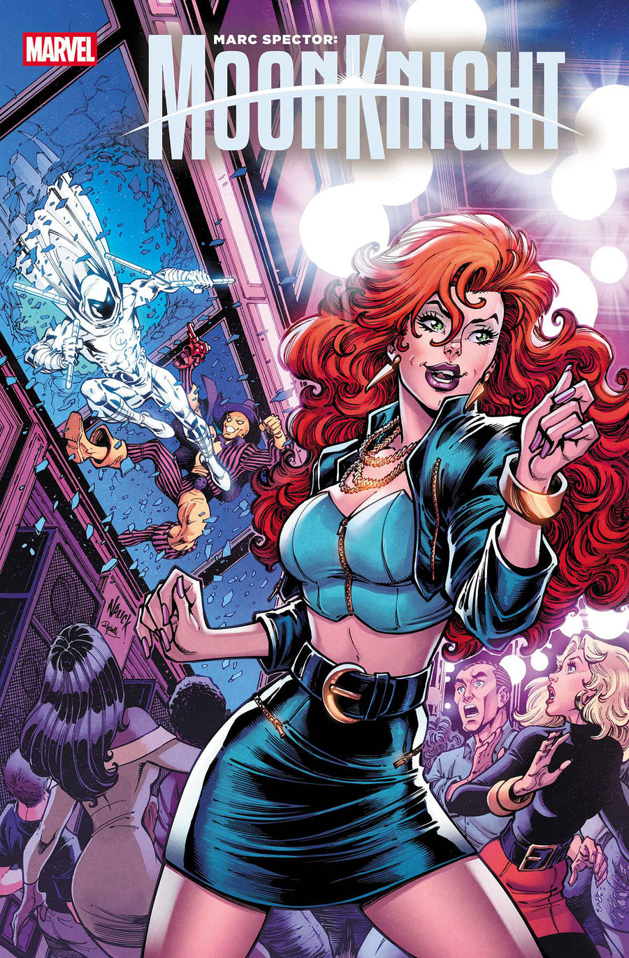 Marc Spector: Moon Knight #7 Todd Nauck Mary Jane Watson Variant - Cover