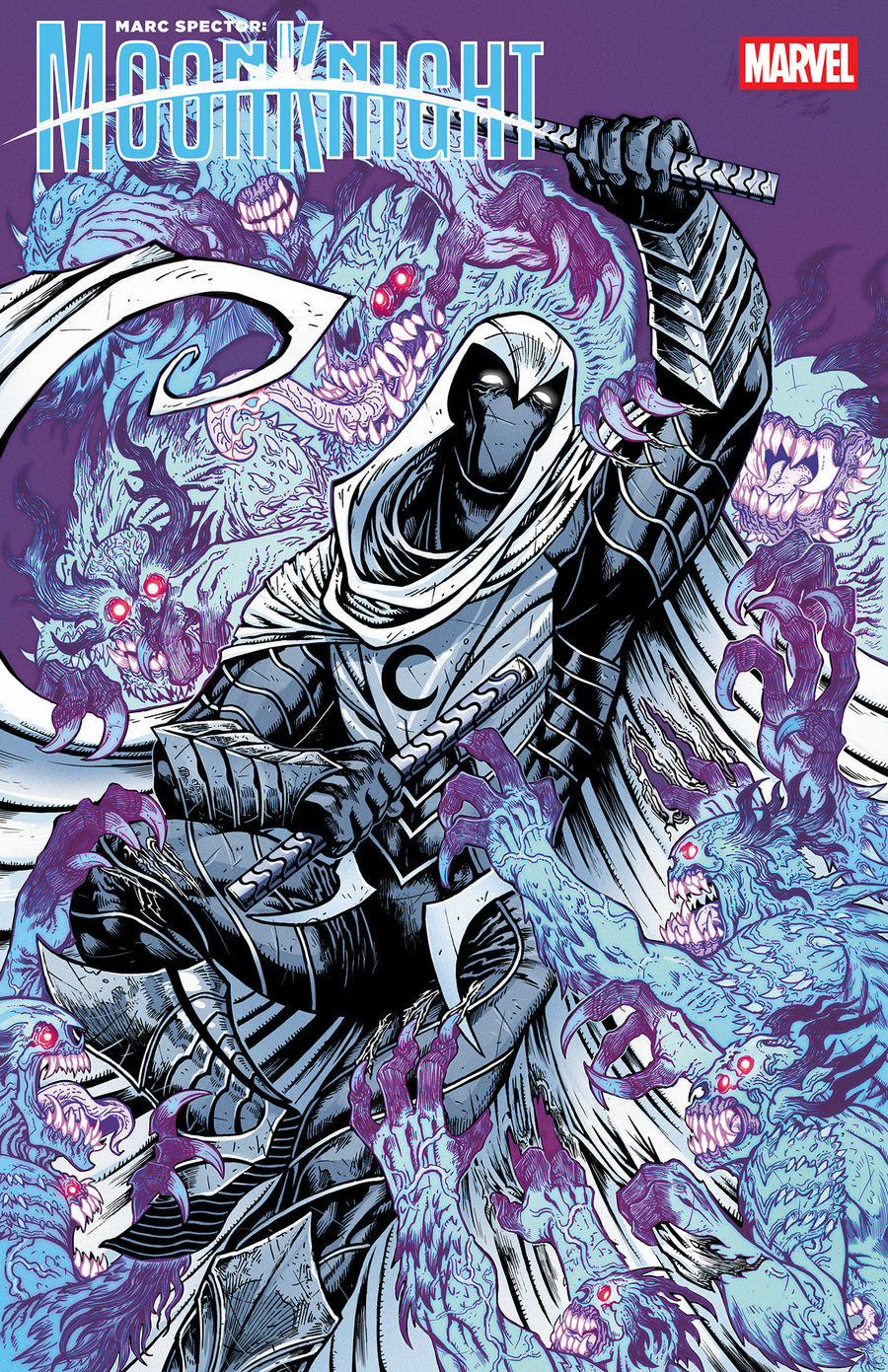 Marc Spector: Moon Knight #9 Maria Wolf Variant — Cover