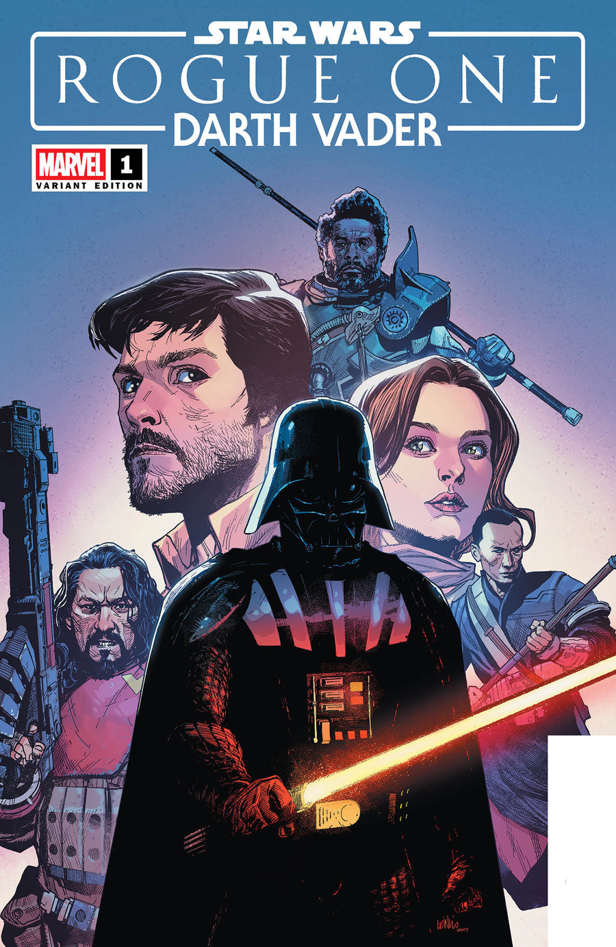 Star Wars: Rogue One - Darth Vader #1 Leinil Yu Variant — Cover
