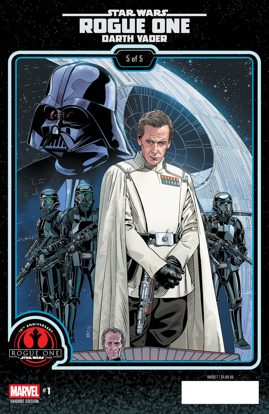 Star Wars: Rogue One - Darth Vader #1 Chris Sprouse Rogue One 10th Anniversary Variant — Cover