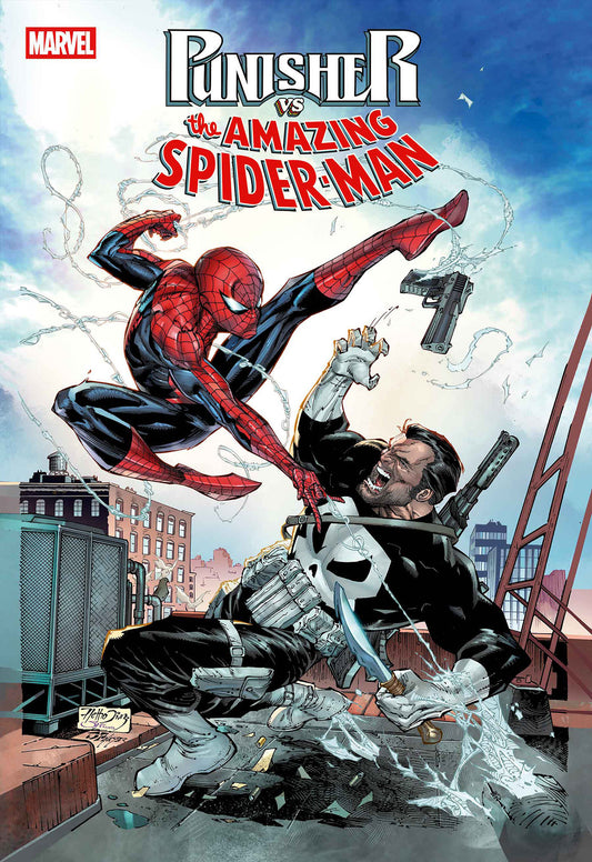 Punisher vs. Spider-Man #1 Netho Diaz Variant - Cover