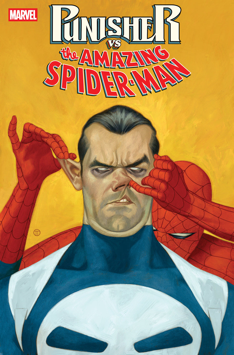 Punisher Vs. Spider-Man #4 Julian Totino Todesco Variant — Cover