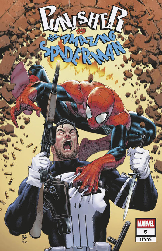 Punisher Vs. Spider-Man #5 Paulo Siqueira Variant — Cover