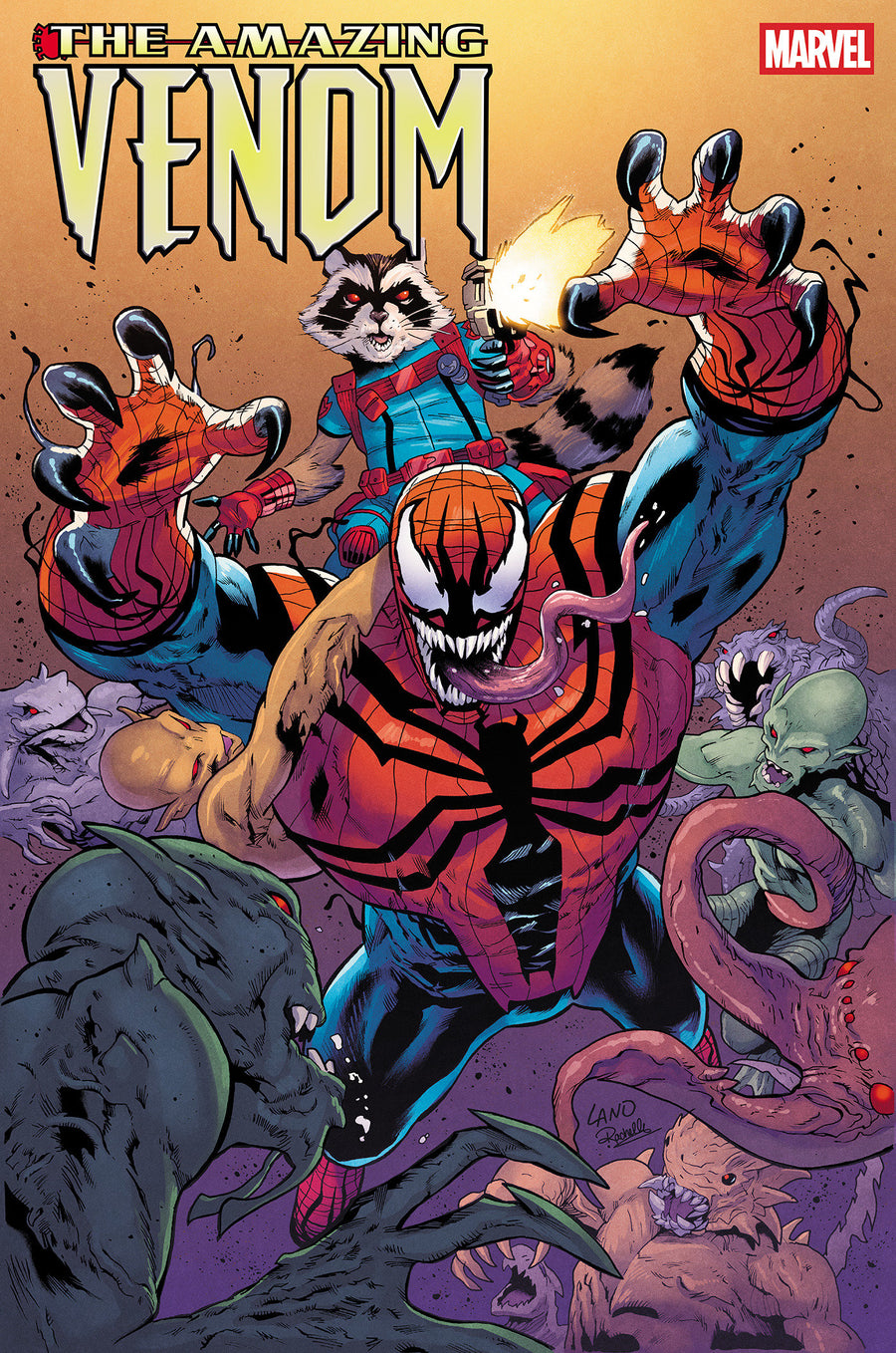 The Amazing Venom #3 Greg Land Variant — Cover