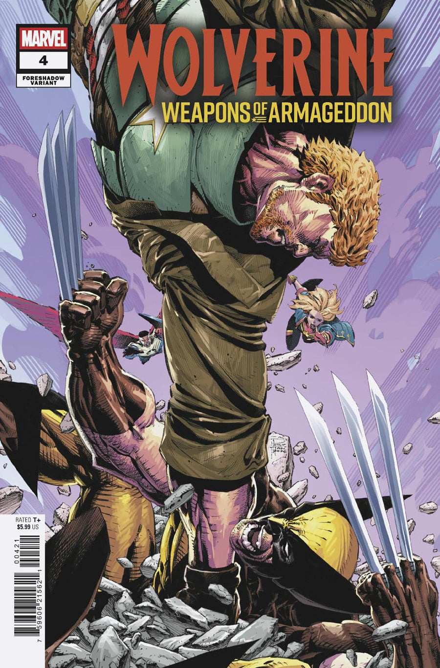 WOLVERINE: WEAPONS OF ARMAGEDDON #4 PHILIP TAN FORESHADOW VARIANT — Cover