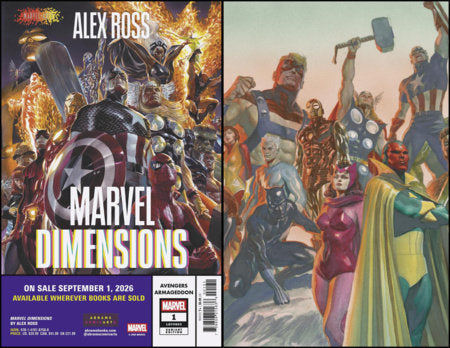 Avengers: Armageddon #1 Alex Ross Marvel Dimensions Virgin Variant
