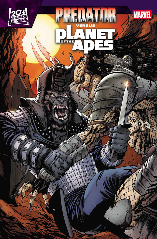 Predator Vs. The Planet Of The Apes #1 Tim Seeley Variant - Cover