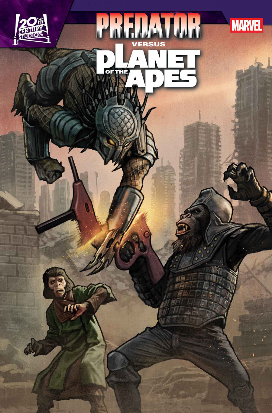 Predator Vs. the Planet of the Apes #2 - Cover