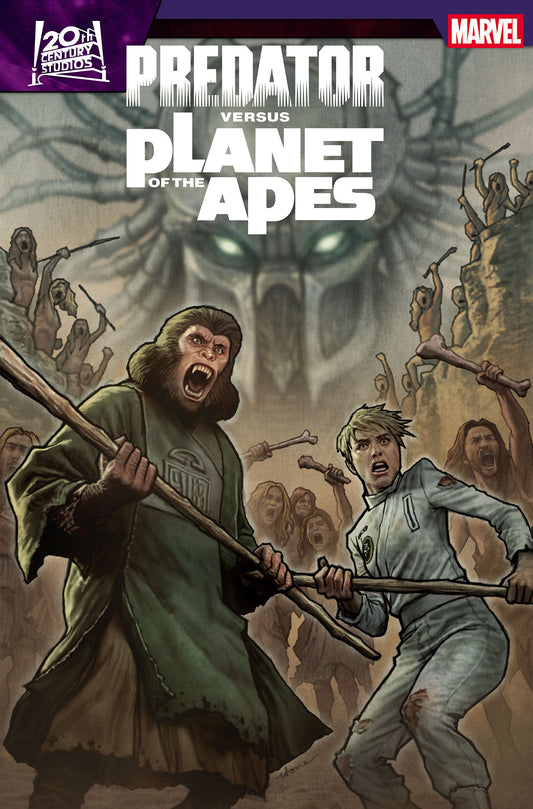 Predator Vs. the Planet of the Apes #4 — Cover