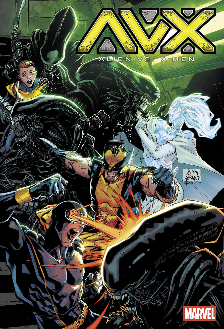 ALIEN VS. X-MEN #1 — Cover