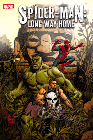 Spider-Man: Long Way Home #1 Dave Johnson Foil Variant — Cover