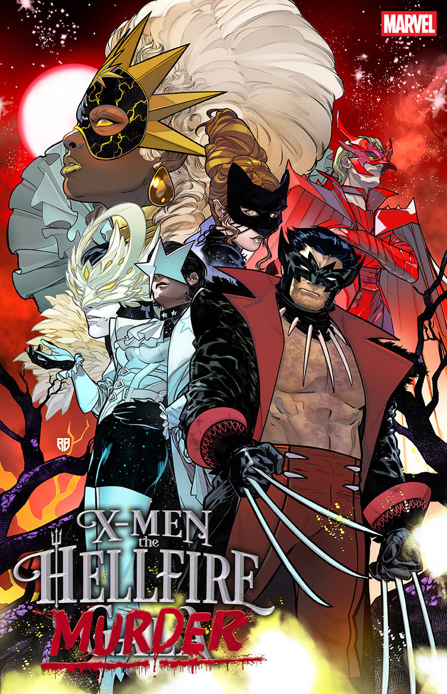 X-Men: The Hellfire Murder #1 Roge Antonio Variant - Cover