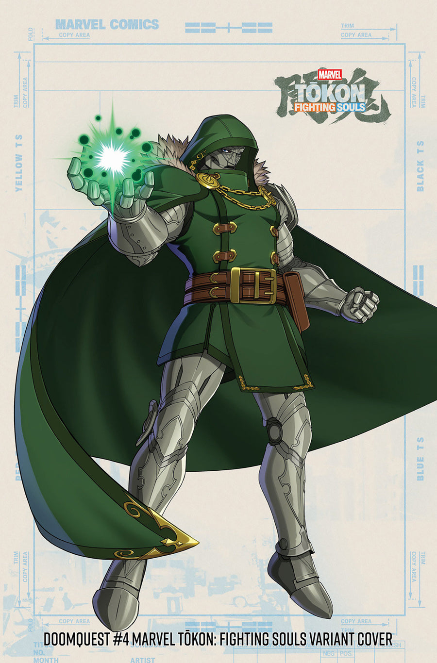 Doomquest #4 Marvel Tokon: Fighting Souls Variant — Cover