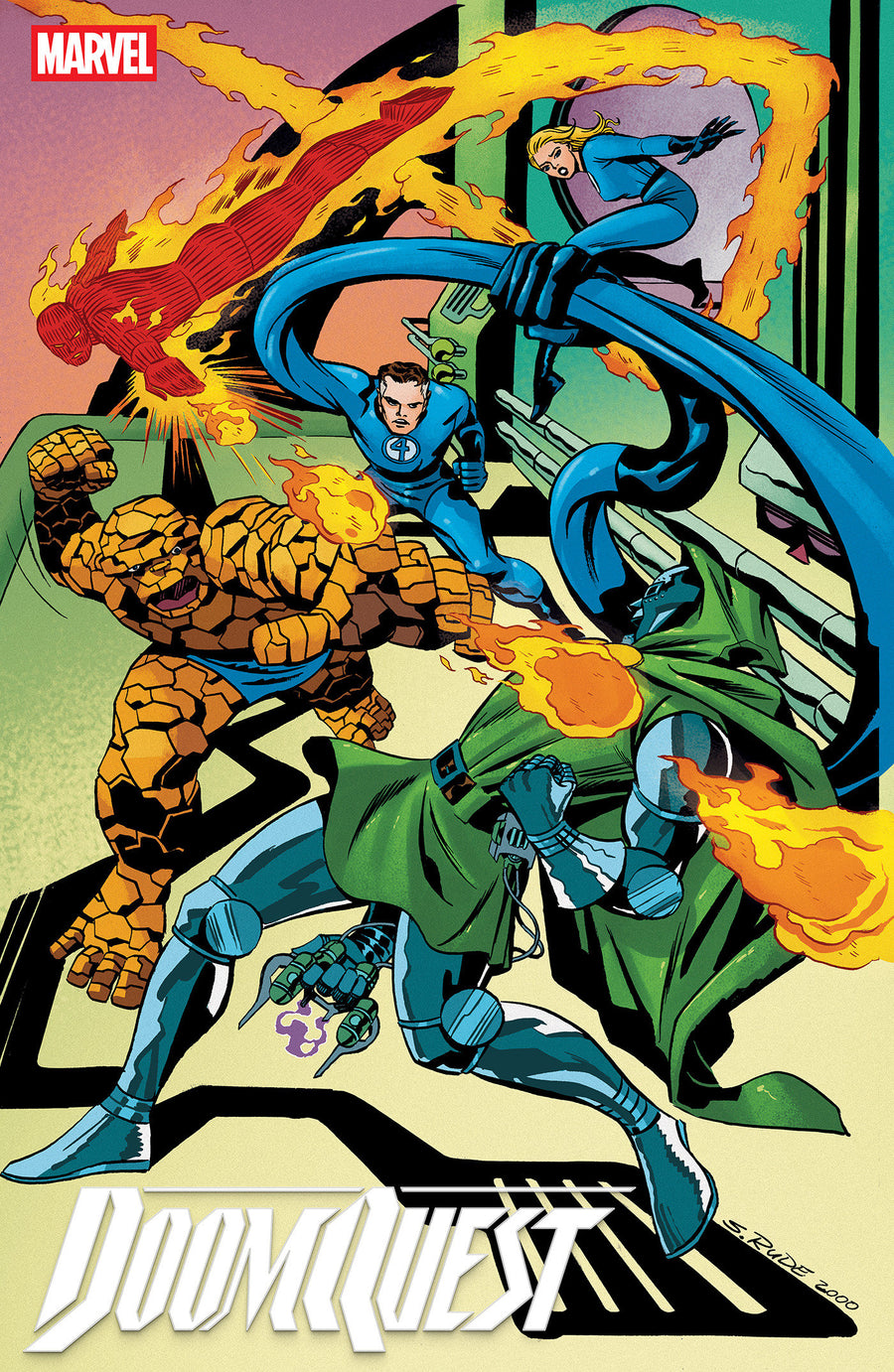 Doomquest #4 Steve Rude Variant — Cover