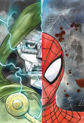 Challenges of Doom: Spider-Man #1 Peach Momoko Virgin Variant