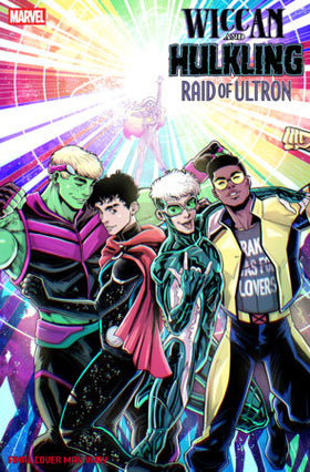 Wiccan and Hulking Raid of Ultron 1 V