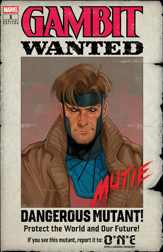 Gambit: Wanted #1 Phil Noto Wanted Variant B - Cover
