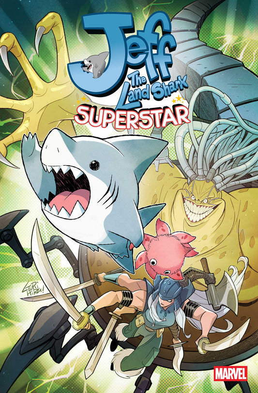 Jeff the Land Shark: Superstar #3 — Cover