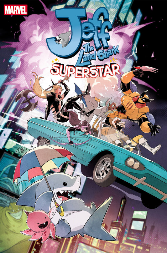 Jeff the Land Shark: Superstar #4 — Cover