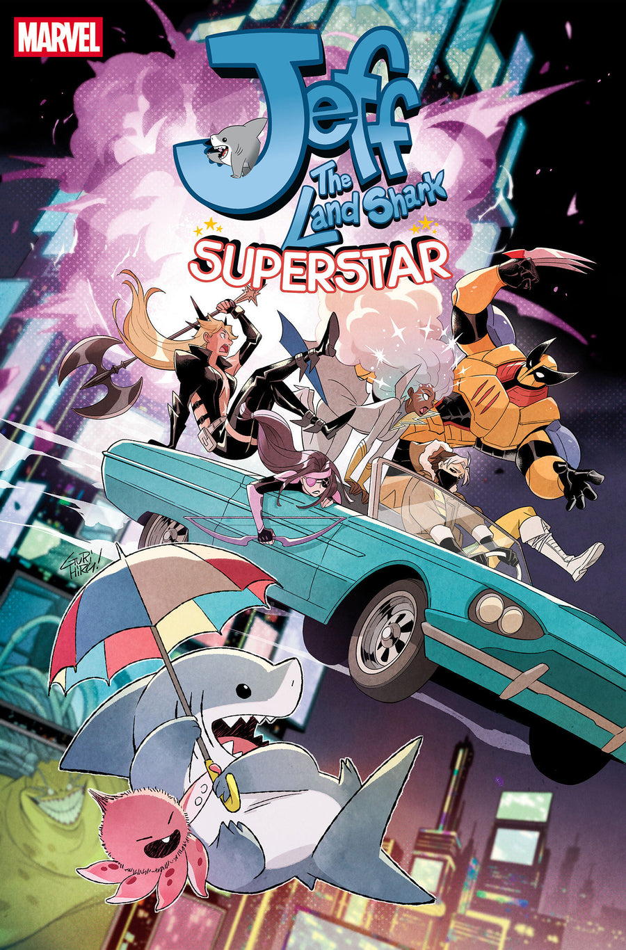 Jeff the Land Shark: Superstar #4 — Cover