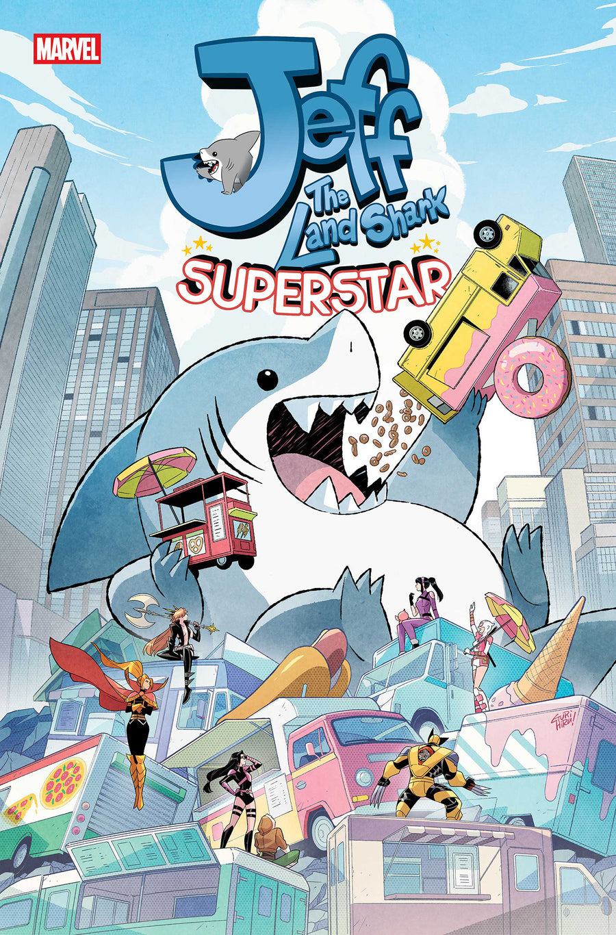Jeff the Land Shark: Superstar #5 — Cover